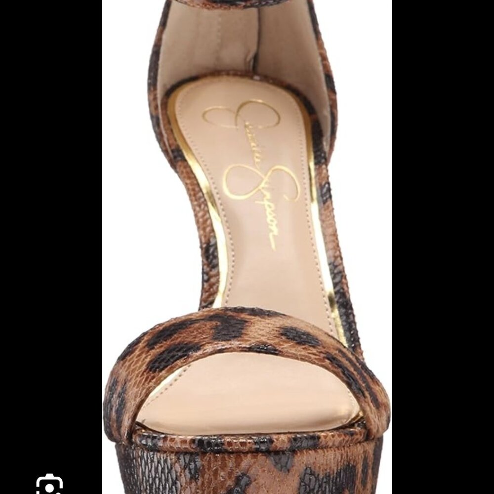 Brand New Jessica Simpson 5 inch snake skin sz 10